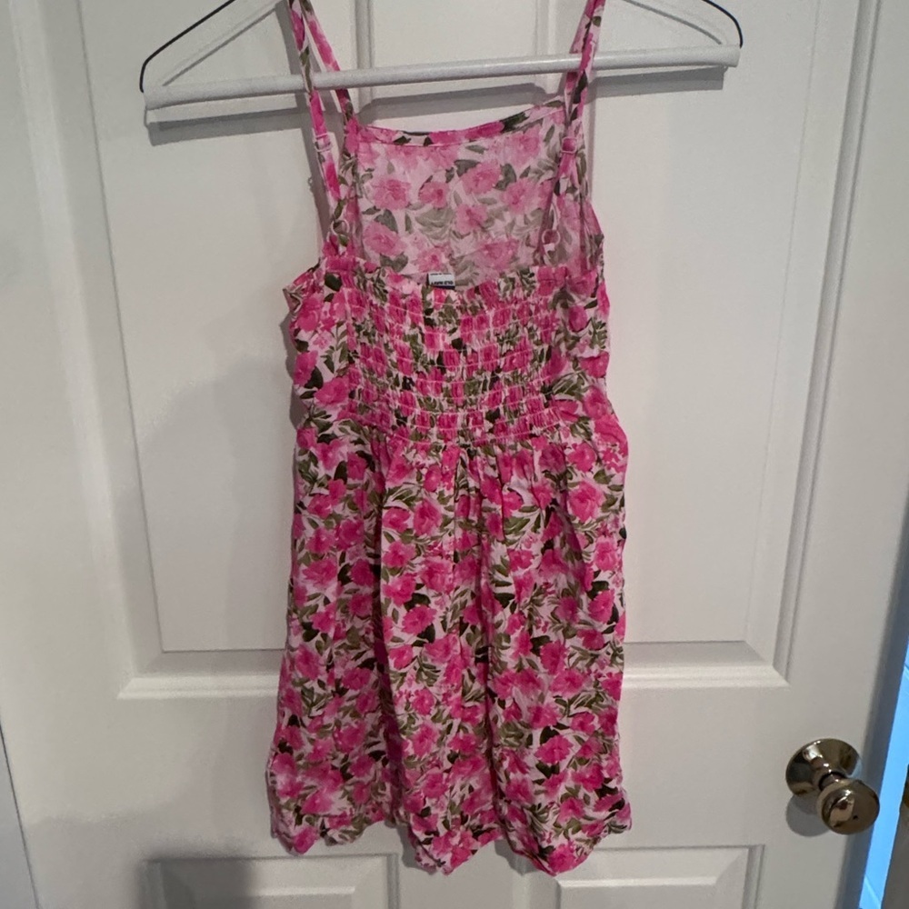 ☀️Old Navy Pink Floral Kids Top - Picture 3 of 4
